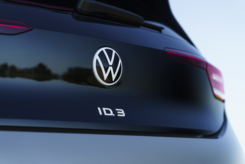 Volkswagen ID.3 Electric Car Rear Badge